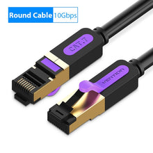 Laden Sie das Bild in den Galerie-Viewer, Vention Ethernet Cable RJ 45 Cat7 Lan Cable STP Network Cable 1M 2M 3m 5m 8m 10m 15M Patch Cord Cable for PC Router Laptop Cat 7