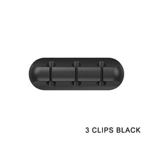 Load image into Gallery viewer, IKSNAIL Cable Holder Silicone Cable Organizer Flexible USB Winder Management Clips Holder For Mouse Keyboard Earphone Headset