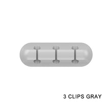 Load image into Gallery viewer, IKSNAIL Cable Holder Silicone Cable Organizer Flexible USB Winder Management Clips Holder For Mouse Keyboard Earphone Headset