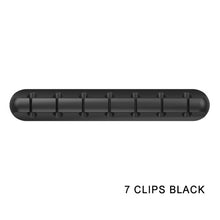 Load image into Gallery viewer, IKSNAIL Cable Holder Silicone Cable Organizer Flexible USB Winder Management Clips Holder For Mouse Keyboard Earphone Headset
