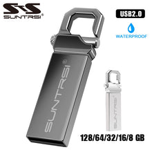 Laden Sie das Bild in den Galerie-Viewer, Suntrsi USB Flash Drive 2.0 Metal Pendrive High Speed USB Stick 32GB Pen Drive Real Capacity 16GB USB Flash Free Shipping
